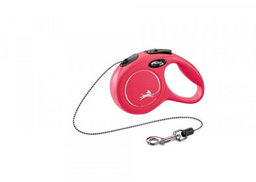 76890 Flexi NEW CLASSIC XS Cord Red CORD 3 m - - PetsOffice