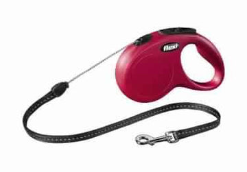 76896 Flexi NEW CLASSIC S Red Cord 5m - - PetsOffice