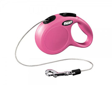 76914 Flexi NEW CLASSIC XS Pink CORD 3m - - PetsOffice