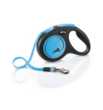 76995 Flexi New Neon Special Edition neon-blue TAPE 5m / TAPE 5 m - - PetsOffice