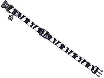 78063 NOBBY Cat collar "Tiger" white - - PetsOffice