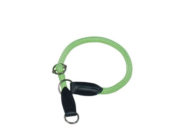 78182-39 NOBBY Choke with stopper "FUN ROYAL" neo green l: 60 cm; w: 13 mm - - PetsOffice