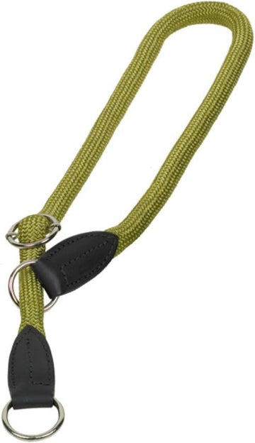 78182-79 NOBBY Choke with stopper "FUN ROYAL" olive green l: 60 cm; w: 13 mm - - PetsOffice
