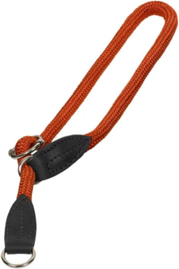 78182-80 NOBBY Choke with stopper "FUN ROYAL" terracotta l: 60 cm; w: 13 mm - - PetsOffice