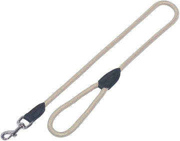 78185-36 NOBBY Leash "FUN ROYAL" beige l: 120 cm; w: 9 mm - - PetsOffice