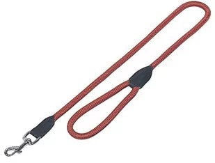78185-80 NOBBY Leash "FUN ROYAL" terracotta l: 120 cm; w: 9 mm - - PetsOffice