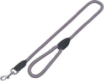 78185-81 NOBBY Leash "FUN ROYAL" grey l: 120 cm; w: 9 mm - - PetsOffice