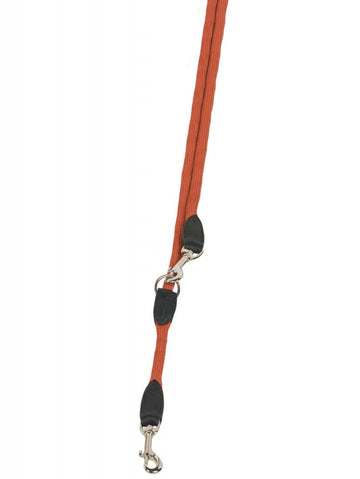 78187-80 NOBBY Training Leash "FUN ROYAL" terracotta l: 200 cm; w: 9 mm - - PetsOffice