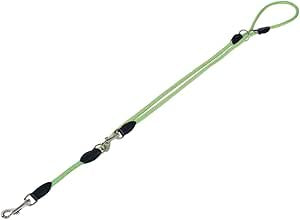 78188-39 NOBBY Training leash "FUN ROYAL" neo green l: 200 cm; w: 13 mm - - PetsOffice