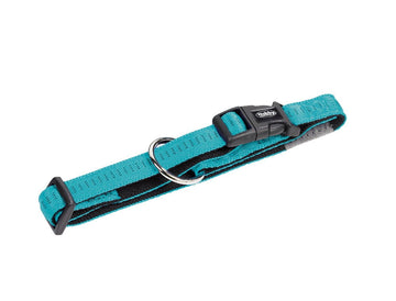 78510-34 NOBBY Collar "Soft Grip" turquoise l: 25/35 cm; w: 15 mm - - PetsOffice