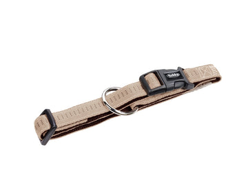 78510-83 NOBBY Collar "Soft Grip" beige-chocolate l: 25/35 cm; w: 15 mm - - PetsOffice