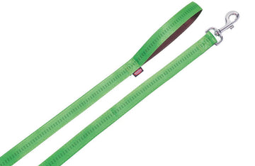 78514-84 NOBBY Leash "Soft Grip" light green / brown l: 120 cm; w: 15 mm - - PetsOffice