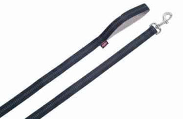 78516-05 NOBBY Leash "Soft Grip" black l: 120 cm; w: 25 mm - - PetsOffice