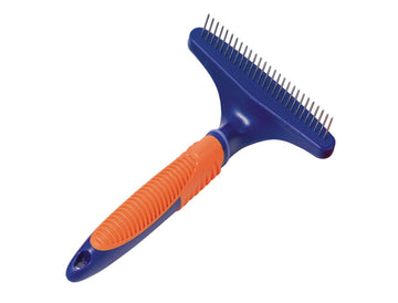 79494 NOBBY COMFORT LINE disentangler comb with rotating blades 27 teeth - - PetsOffice