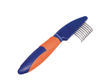 79496 NOBBY COMFORT LINE disentangler comb small; 9 rounded down blades - - PetsOffice