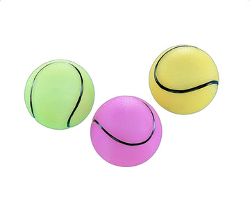 79611 NOBBY Vinyl "Lumies" tennisballs - - PetsOffice