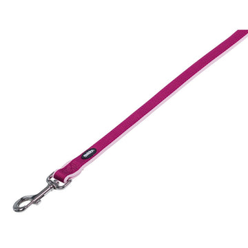 80526-64 NOBBY Leash "Classic Preno" rasberry/pink L: 120 cm; W: 20/25 mm - - PetsOffice