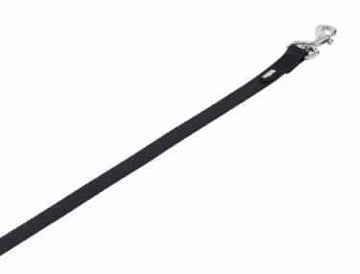 80565-05 NOBBY Leash "Cover" black L: 120 cm; W: 20 mm - - PetsOffice