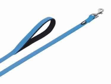 80565-32 NOBBY Leash "Cover" light blue L: 120 cm; W: 20 mm - - PetsOffice