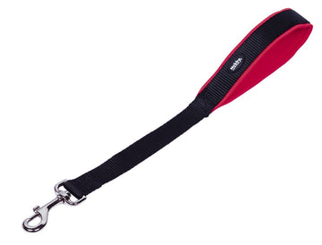 80670-01 NOBBY Hand loop "Classic Preno" red L: 45 cm; W: 25/30 mm - - PetsOffice