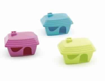 81030 NOBBY Hamster house "Casita" 15,5 x 11,5 x 10,5 cm - - PetsOffice