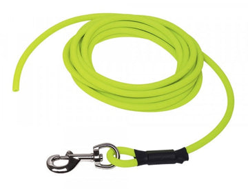 88759-24 NOBBY Tracking leash "Cover" round neon yellow l: 5 m, � 8 mm