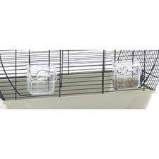 9389 NOBBY Bird Cage Plastic Bowl 2 Pcs - - PetsOffice