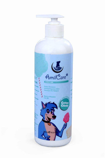 Paw & Joy Biggest Pet Supplies brand in Egypt | Amil Care Cotton Candy Puppy Shampoo 1L