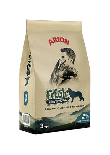 Arion Dog Dry Food Fresh Active 3kg - - PetsOffice