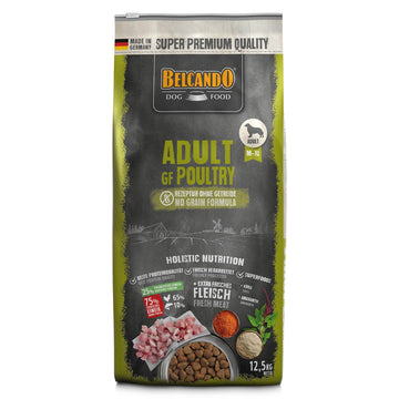 Paw & Joy Biggest Pet Supplies brand in Egypt | Belcando Grain Free Adult Dog Dry Food Poultry 12.5kg