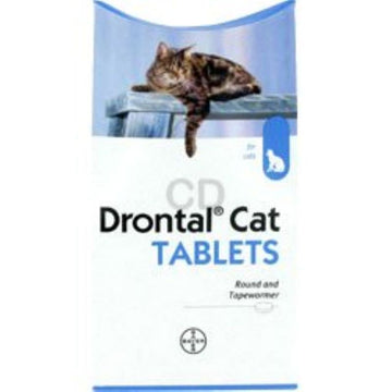 Drontal Cat and Kitten De-Worming Tablet - - PetsOffice