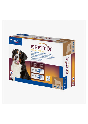 Effitix Spot On Dog Size 40-60kg (1Dose) - - PetsOffice