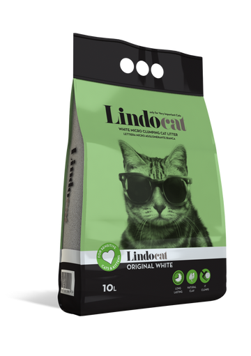 LINDOCAT Original White Clumping Cat Litter 10L