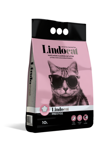 LINDOCAT Prestige Clumping Cat Litter 10L
