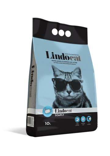LINDOCAT Soaply Clumping Cat Litter 10L