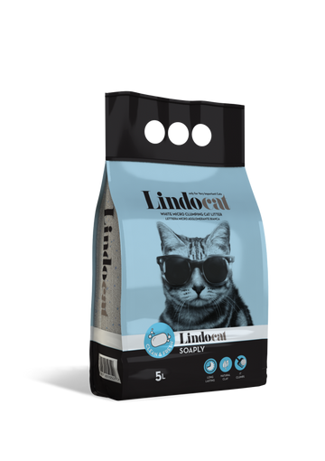 LINDOCAT Soaply Clumping Cat Litter 5L