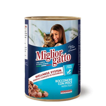 Miglior Cat Wet Food Fish 405g - - PetsOffice