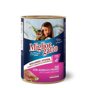 Paw & Joy Biggest Pet Supplies brand in Egypt | Miglior Cat Wet Food Pate Lamb&Liver 400g