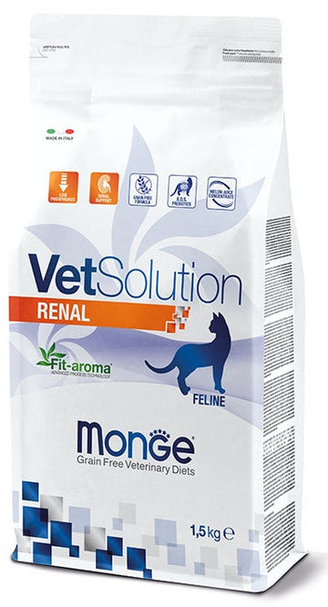 MONGE VetSolution Renal Cat Dry Food 1.5kg