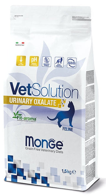 MONGE VetSolution Urinary Oxalate Cat Dry Food 1.5kg