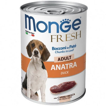 Monge Super Premium Chunks Duck Dog Wet Food 400g - - PetsOffice