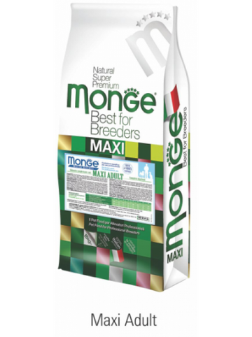 Monge Super Premium Puppy&Junior Dog Dry Food 15kg - - PetsOffice