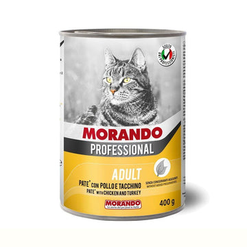 Morando Cat Wet Food Pate Chicken&Turkey 400g - - PetsOffice