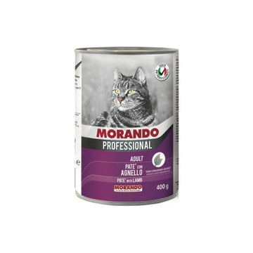 Morando Cat Wet Food Pate Lamb 400g - - PetsOffice