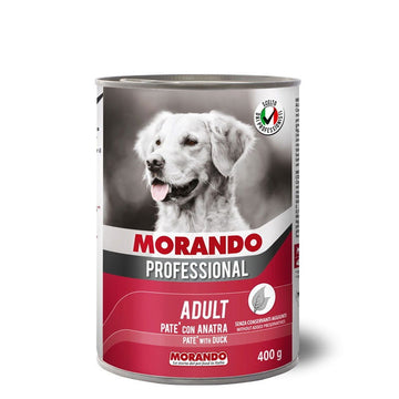 Morando Dog Wet Food Pate Duck 400g - - PetsOffice