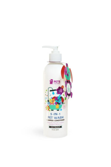 Pets Republic 5in1 Shampoo&Conditioner Bubblegum Scent 500ml - - PetsOffice