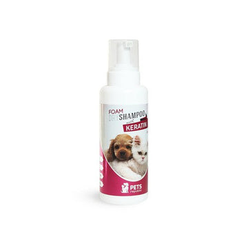 Pets Republic Foam Dry Shampoo with Keratin 520ml - - PetsOffice