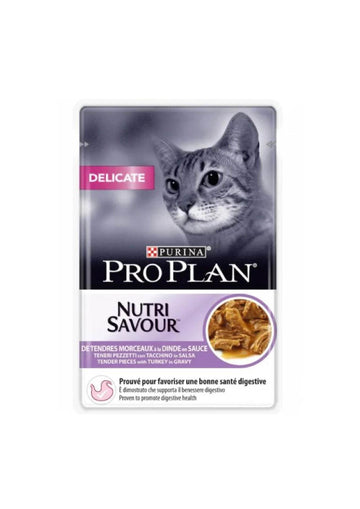 Paw & Joy Biggest Pet Supplies brand in Egypt | Pro Plan Adult Cat Wet Food Delicate Digestion 85g