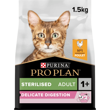 Paw & Joy Biggest Pet Supplies brand in Egypt | Pro Plan Sterilised Adult Chicken 1.5kg