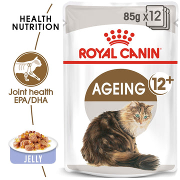 Royal Canin Ageing +12 Jelly Pouch 85g - - PetsOffice